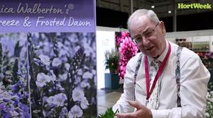 Howard Drury at the Farplants stand at the National Plant Show